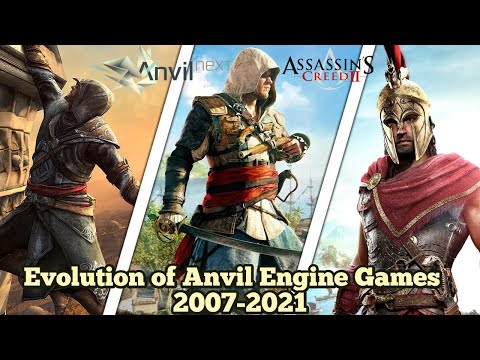 Evolution of Anvil Engine Games 2007-2021