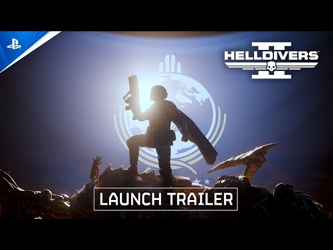 Helldivers 2 - &quot;The Fight for Freedom Begins &quot; Launch Trailer | PS5 &amp; PC Games